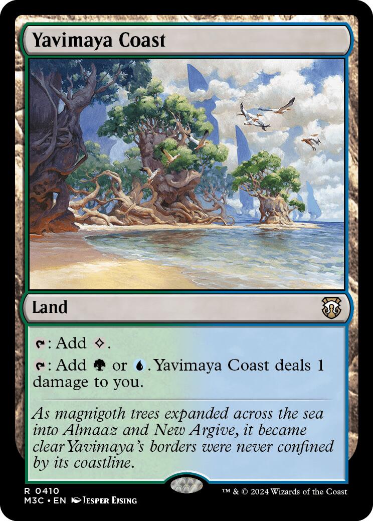 Yavimaya Coast [Modern Horizons 3 Commander] | Galaxy Games LLC