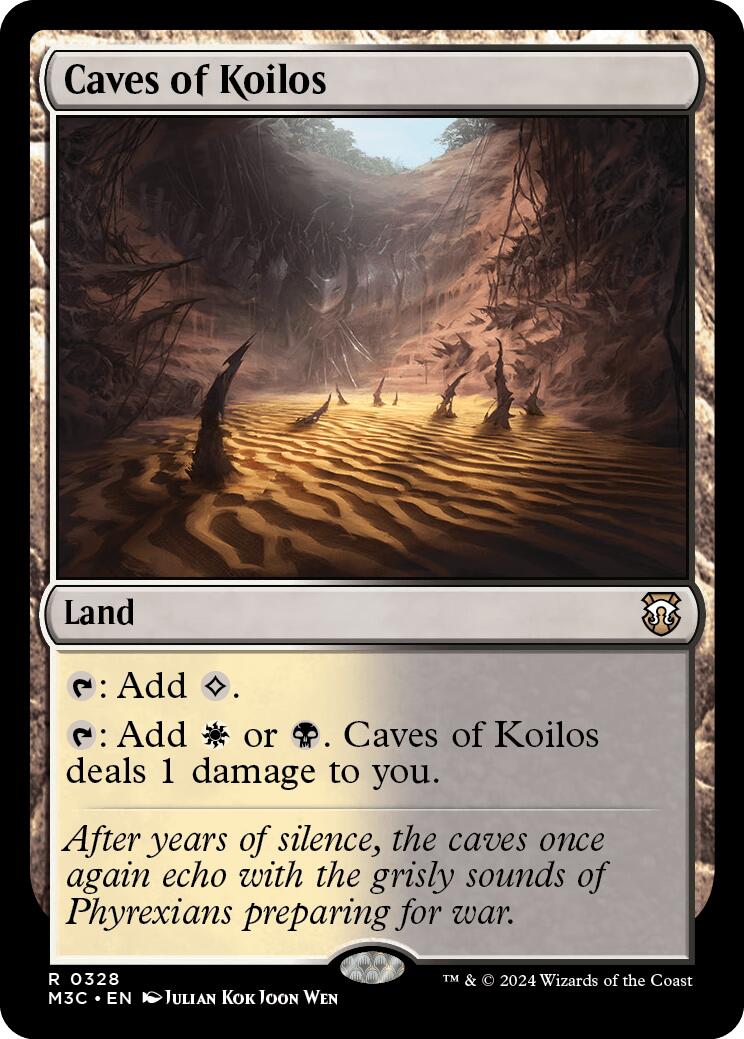 Caves of Koilos [Modern Horizons 3 Commander] | Galaxy Games LLC