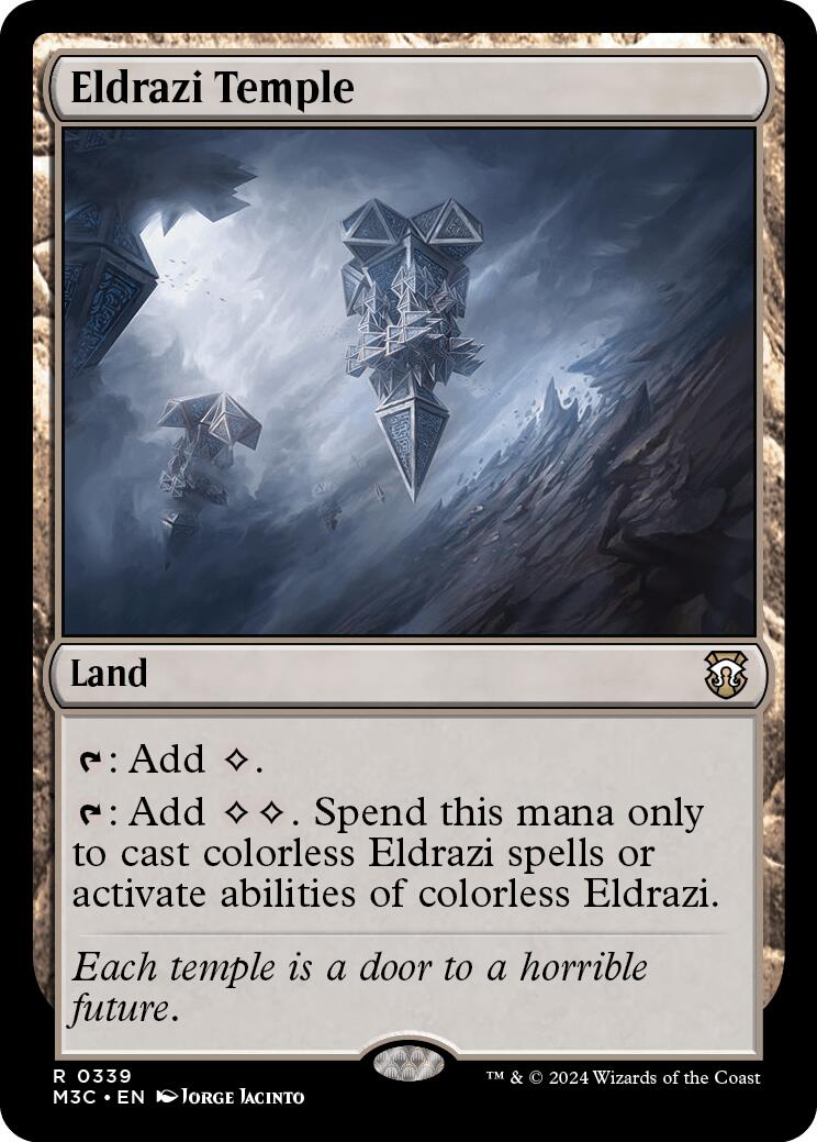 Eldrazi Temple [Modern Horizons 3 Commander] | Galaxy Games LLC