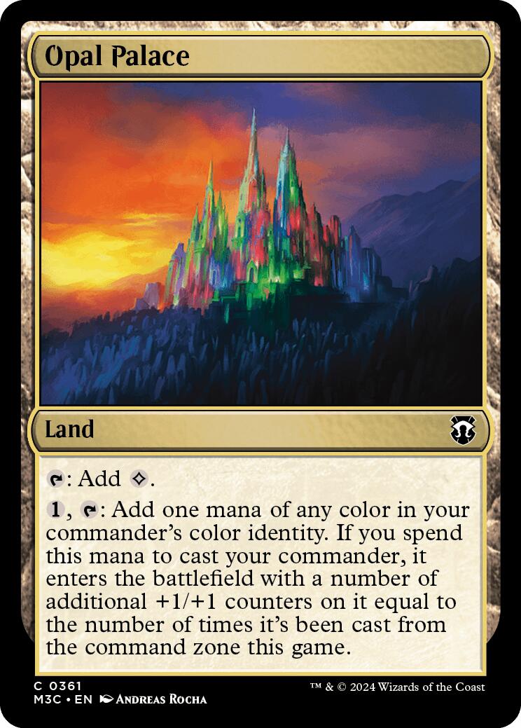 Opal Palace [Modern Horizons 3 Commander] | Galaxy Games LLC