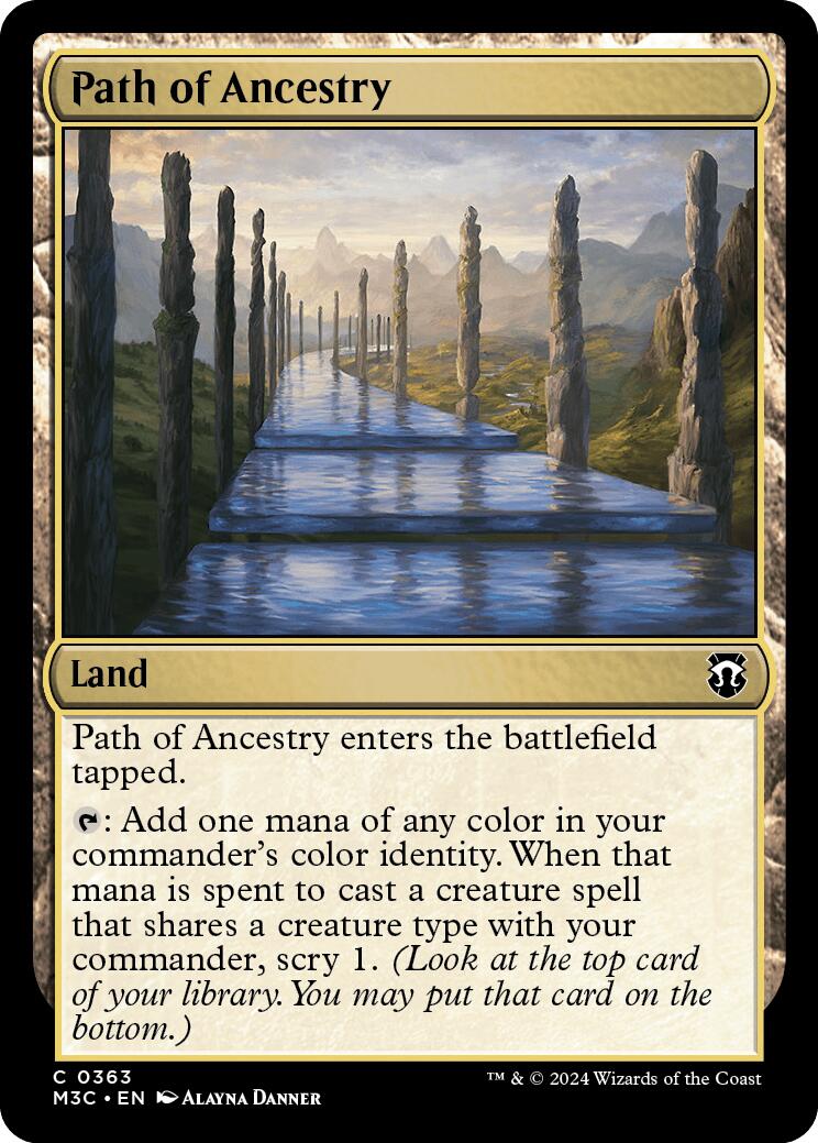 Path of Ancestry [Modern Horizons 3 Commander] | Galaxy Games LLC