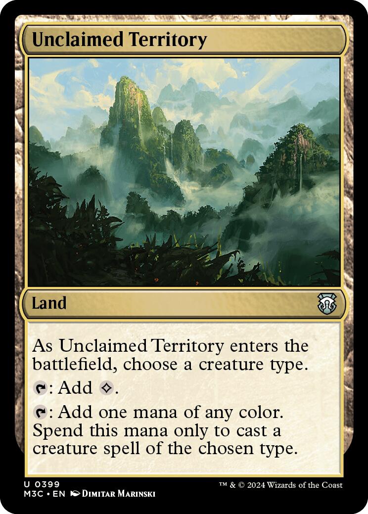 Unclaimed Territory [Modern Horizons 3 Commander] | Galaxy Games LLC