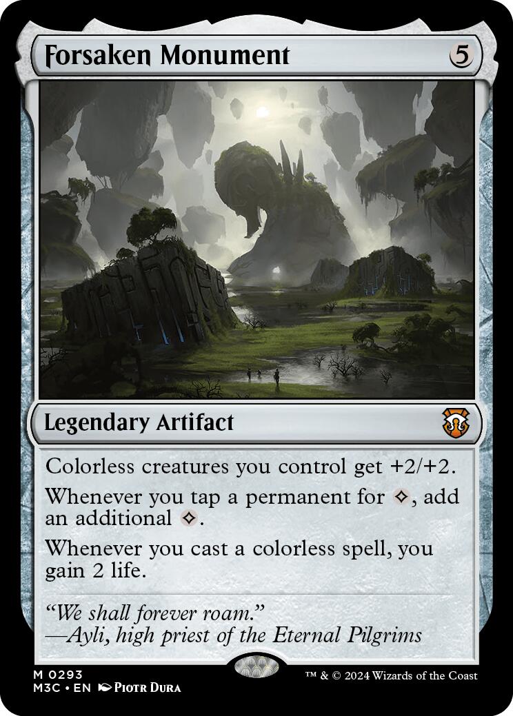 Forsaken Monument [Modern Horizons 3 Commander] | Galaxy Games LLC