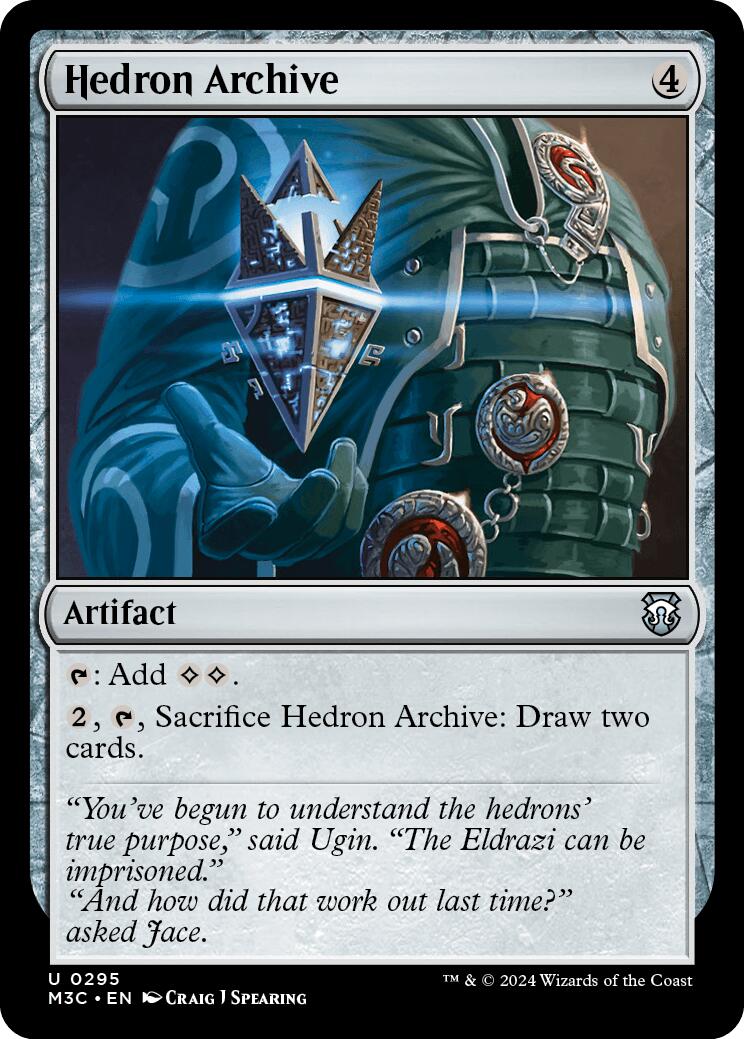 Hedron Archive [Modern Horizons 3 Commander] | Galaxy Games LLC