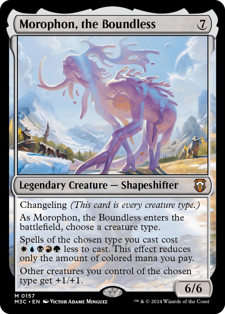 Morophon, the Boundless [Modern Horizons 3 Commander] | Galaxy Games LLC