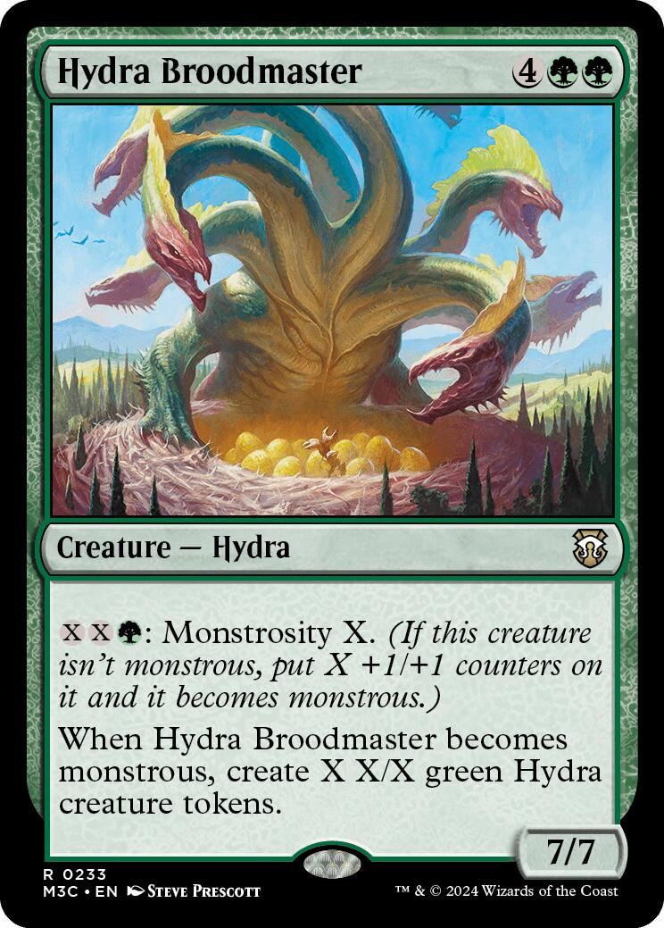 Hydra Broodmaster [Modern Horizons 3 Commander] | Galaxy Games LLC