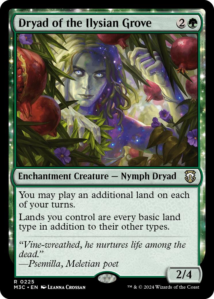 Dryad of the Ilysian Grove [Modern Horizons 3 Commander] | Galaxy Games LLC