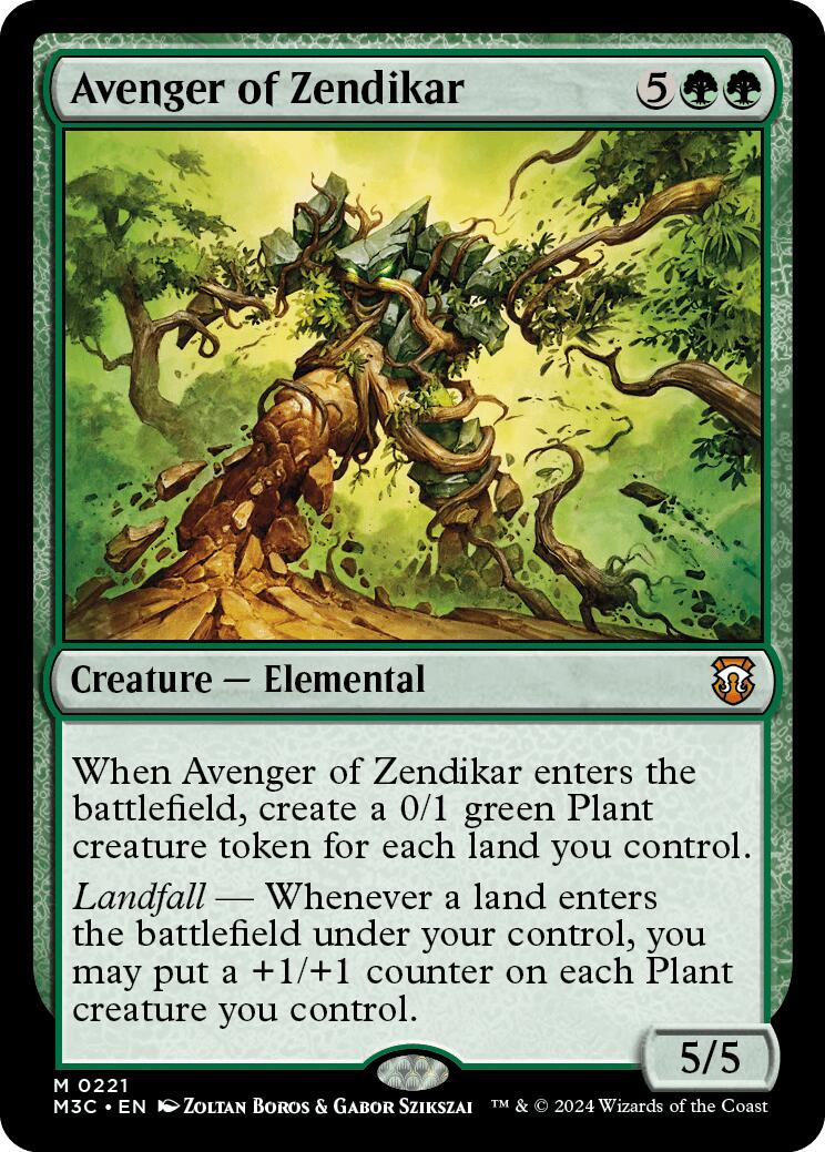 Avenger of Zendikar [Modern Horizons 3 Commander] | Galaxy Games LLC