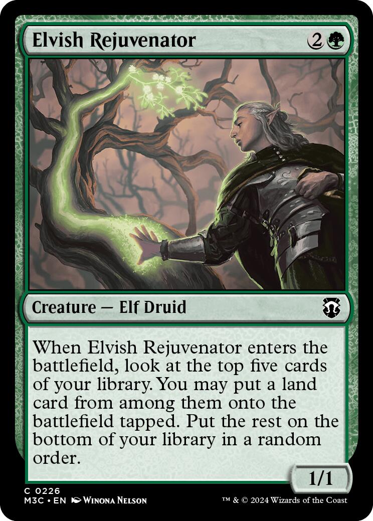 Elvish Rejuvenator [Modern Horizons 3 Commander] | Galaxy Games LLC