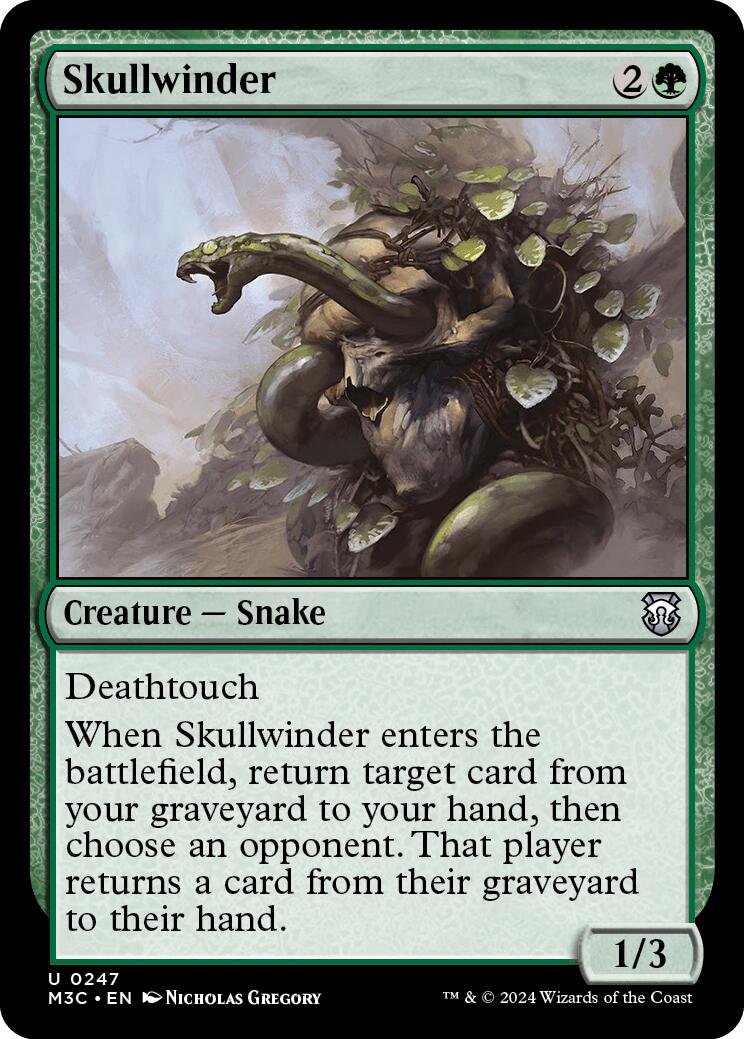 Skullwinder [Modern Horizons 3 Commander] | Galaxy Games LLC