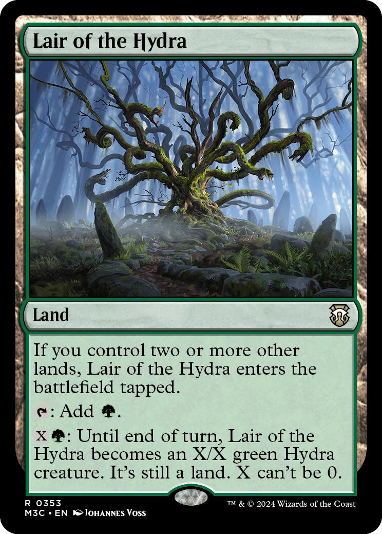 Lair of the Hydra [Modern Horizons 3 Commander] | Galaxy Games LLC