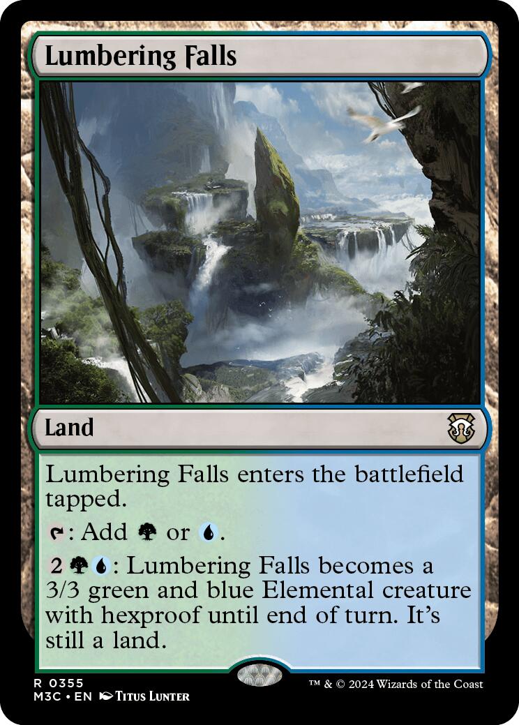 Lumbering Falls [Modern Horizons 3 Commander] | Galaxy Games LLC