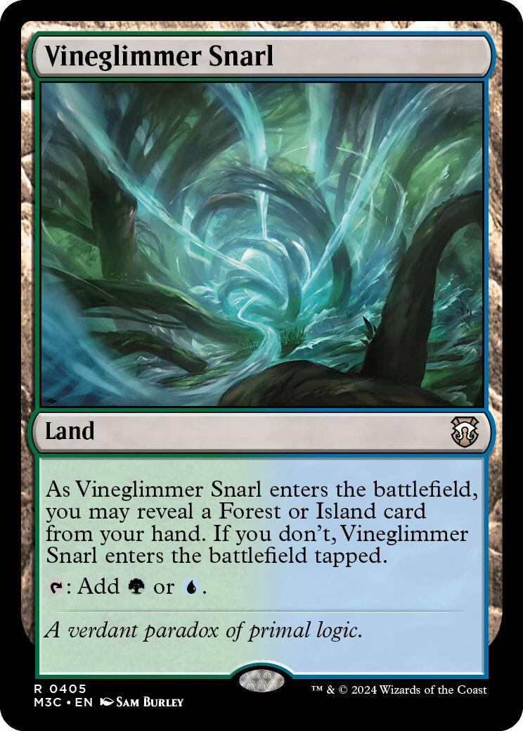 Vineglimmer Snarl [Modern Horizons 3 Commander] | Galaxy Games LLC