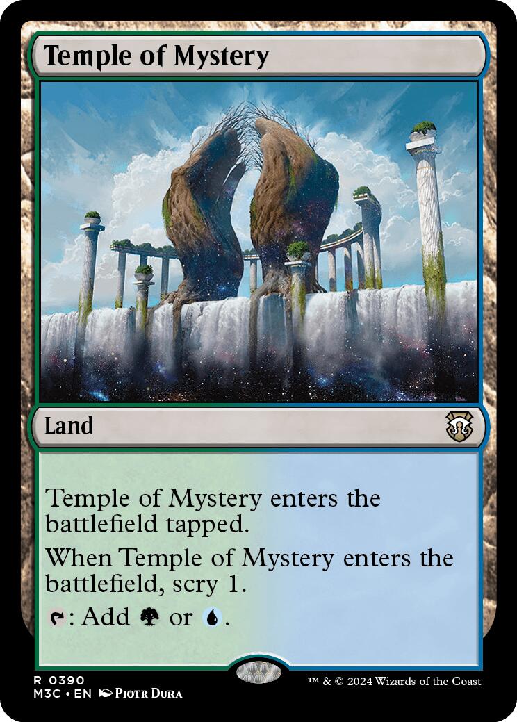 Temple of Mystery [Modern Horizons 3 Commander] | Galaxy Games LLC