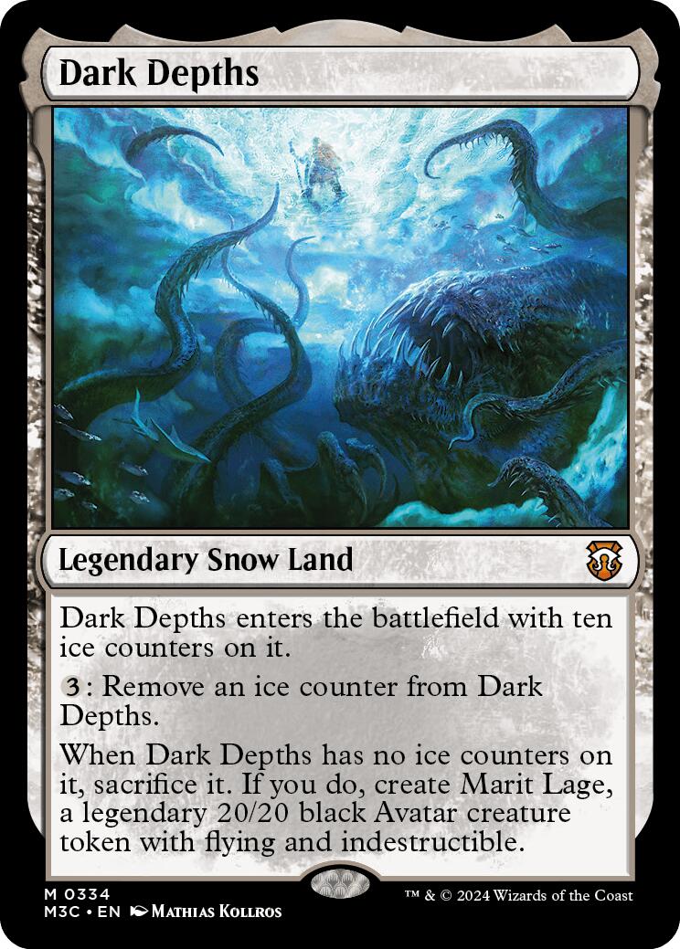 Dark Depths [Modern Horizons 3 Commander] | Galaxy Games LLC