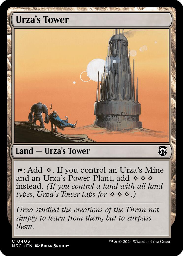 Urza's Tower [Modern Horizons 3 Commander] | Galaxy Games LLC