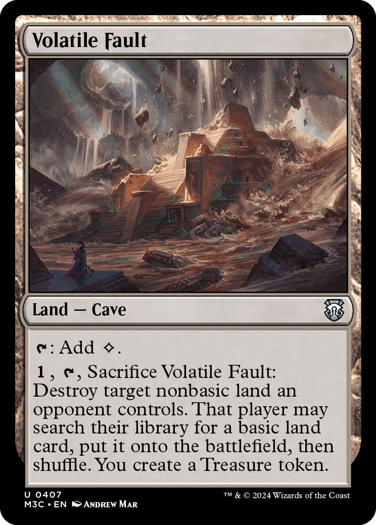 Volatile Fault [Modern Horizons 3 Commander] | Galaxy Games LLC