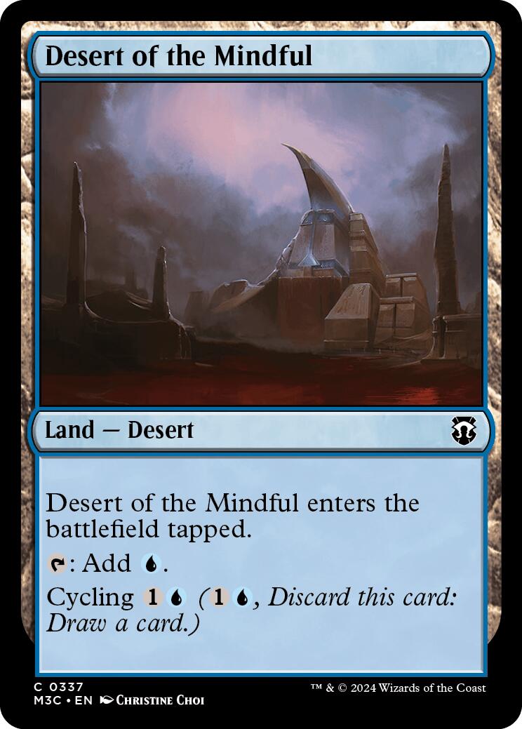 Desert of the Mindful [Modern Horizons 3 Commander] | Galaxy Games LLC