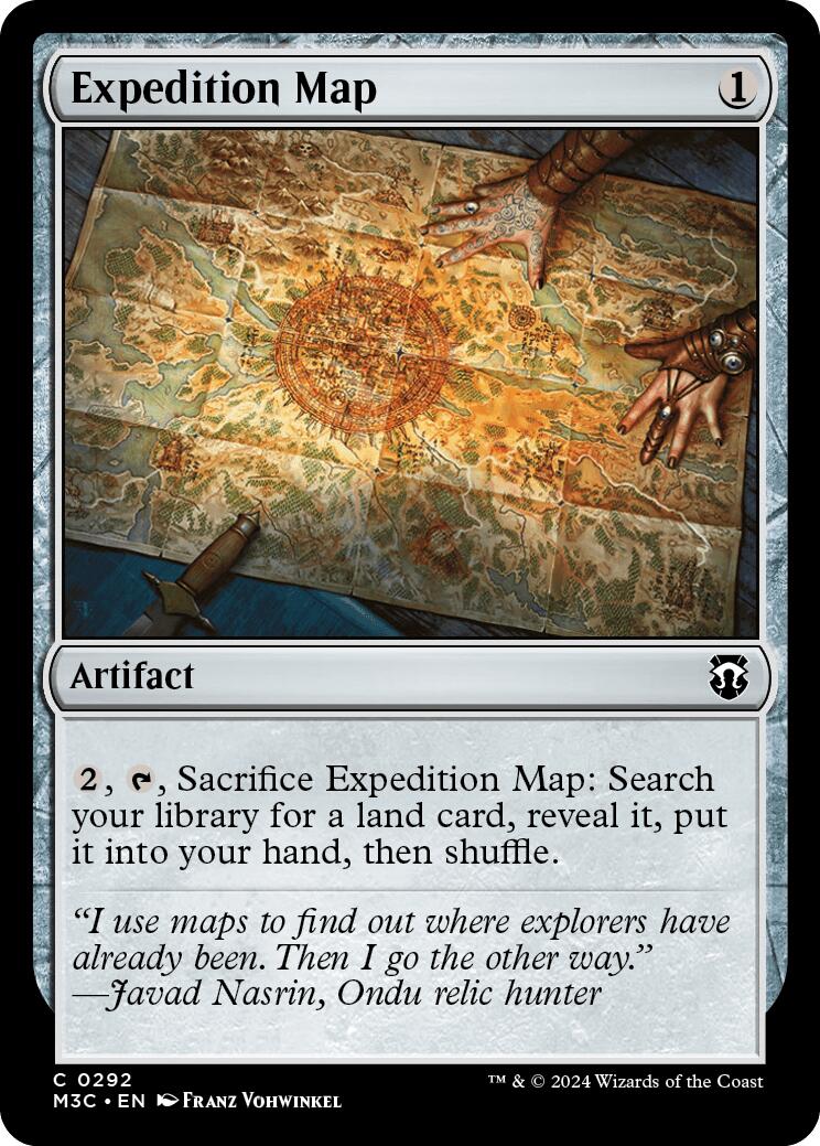 Expedition Map [Modern Horizons 3 Commander] | Galaxy Games LLC