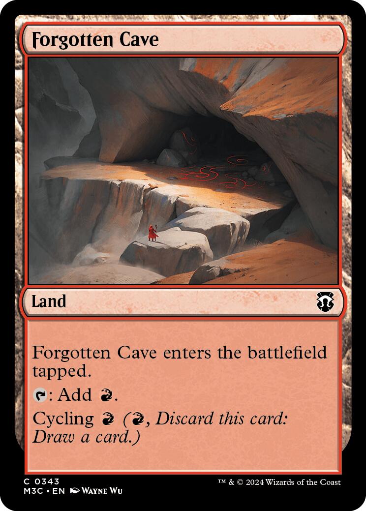 Forgotten Cave [Modern Horizons 3 Commander] | Galaxy Games LLC