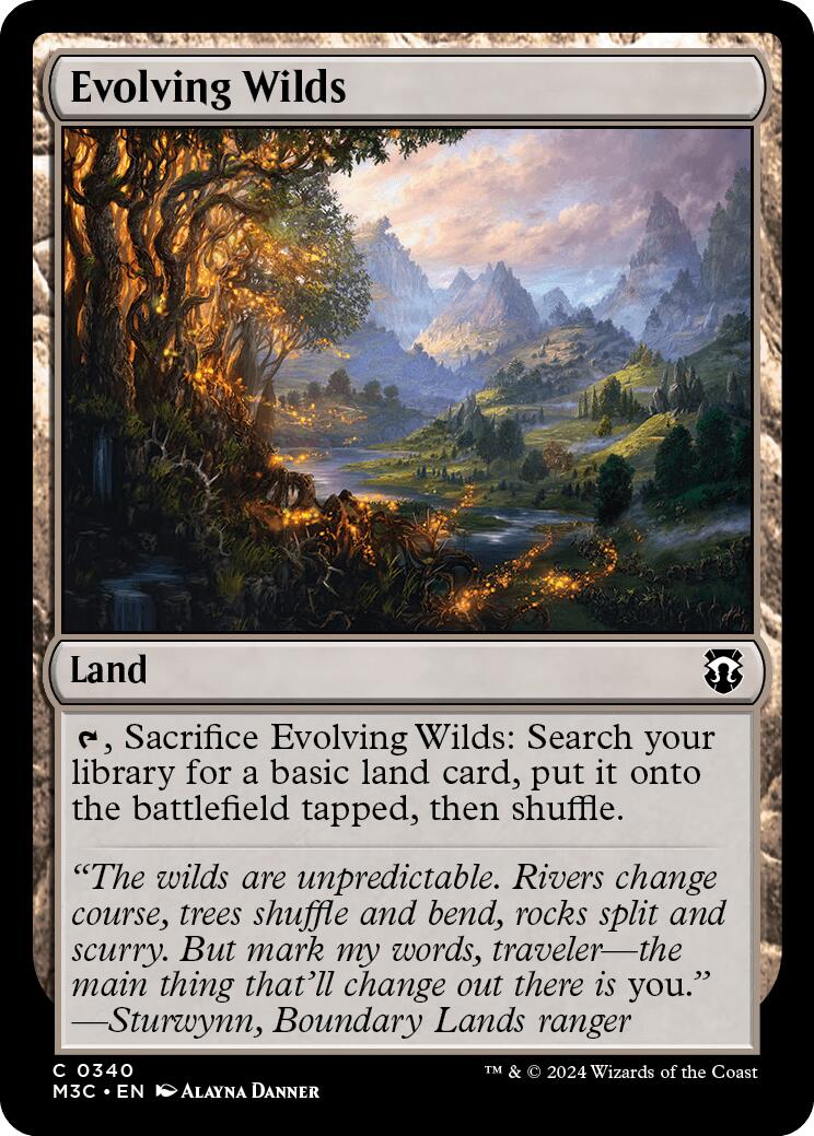 Evolving Wilds [Modern Horizons 3 Commander] | Galaxy Games LLC