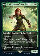 Doric, Nature's Warden // Doric, Owlbear Avenger [Secret Lair Drop Series] | Galaxy Games LLC
