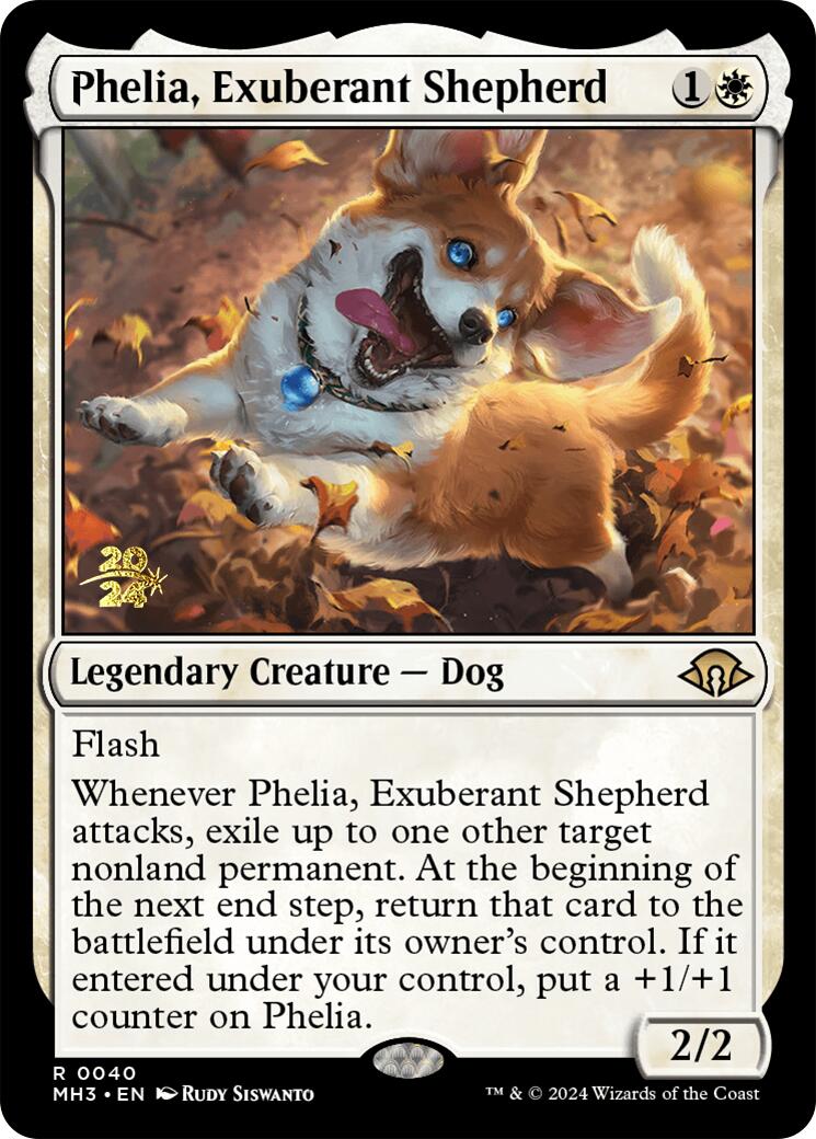 Phelia, Exuberant Shepherd [Modern Horizons 3 Prerelease Promos] | Galaxy Games LLC