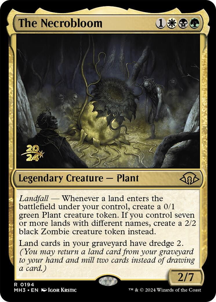 The Necrobloom [Modern Horizons 3 Prerelease Promos] | Galaxy Games LLC