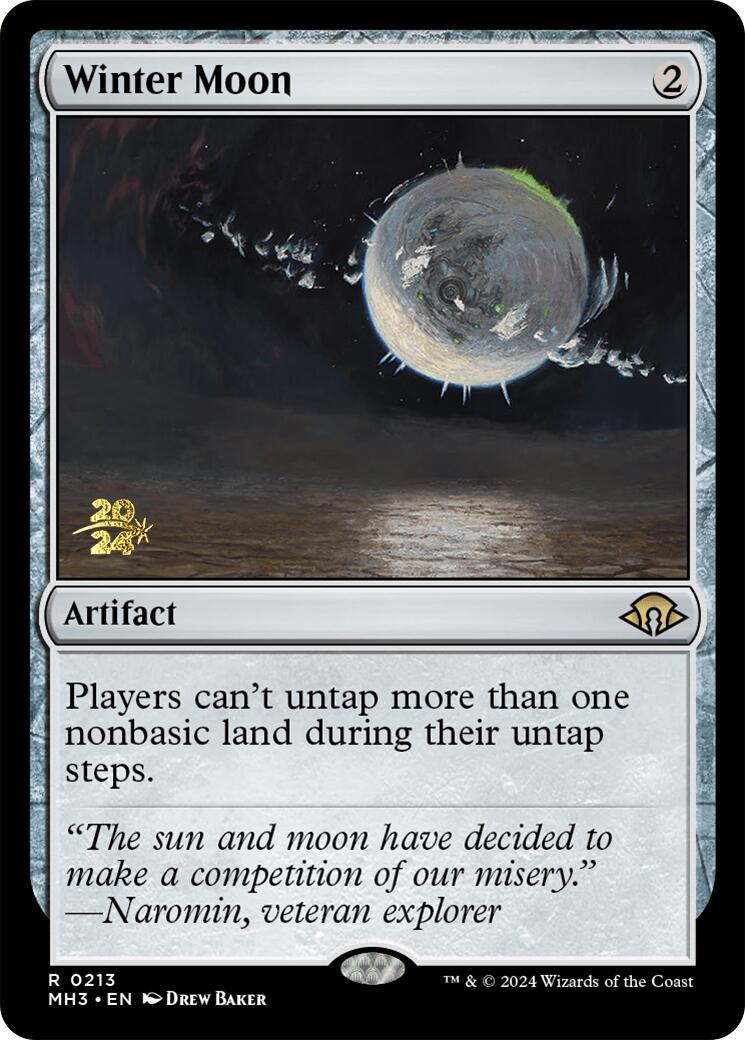 Winter Moon [Modern Horizons 3 Prerelease Promos] | Galaxy Games LLC