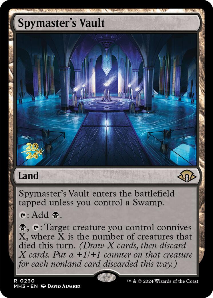 Spymaster's Vault [Modern Horizons 3 Prerelease Promos] | Galaxy Games LLC