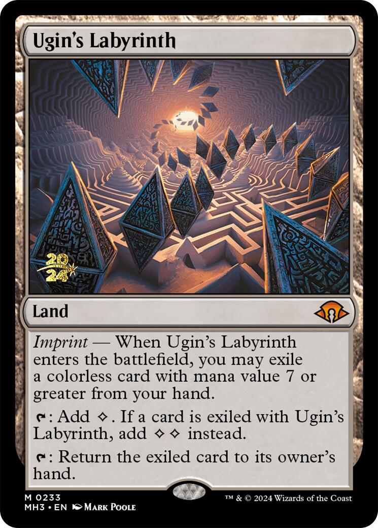 Ugin's Labyrinth [Modern Horizons 3 Prerelease Promos] | Galaxy Games LLC