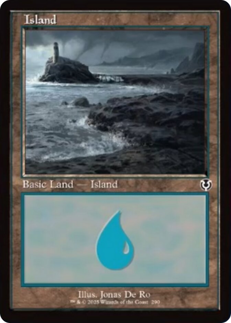 Island (290) (Retro Frame) [Innistrad Remastered] | Galaxy Games LLC