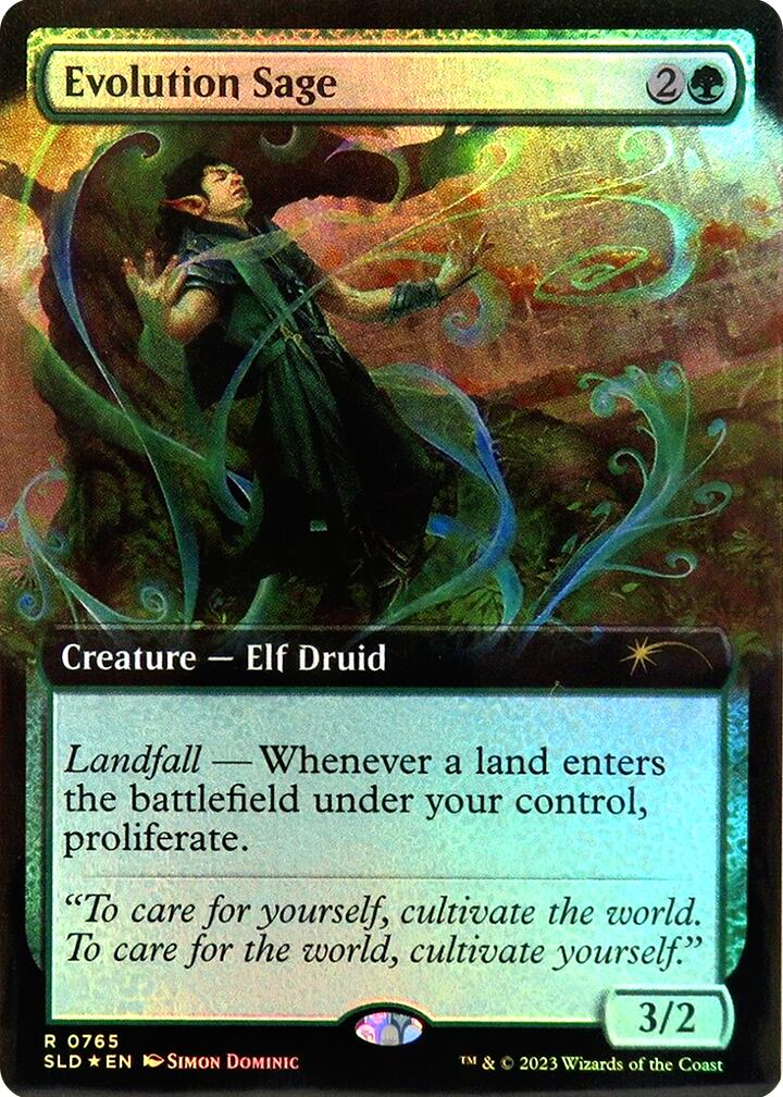 Evolution Sage (Extended Art) [Secret Lair Drop Series] | Galaxy Games LLC