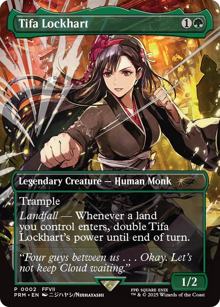 Tifa Lockhart (Borderless) [MagicFest 2025] | Galaxy Games LLC