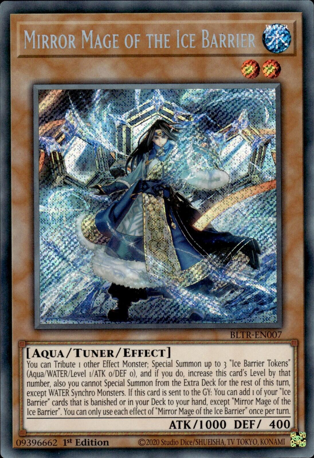 Mirror Mage of the Ice Barrier [BLTR-EN007] Secret Rare | Galaxy Games LLC