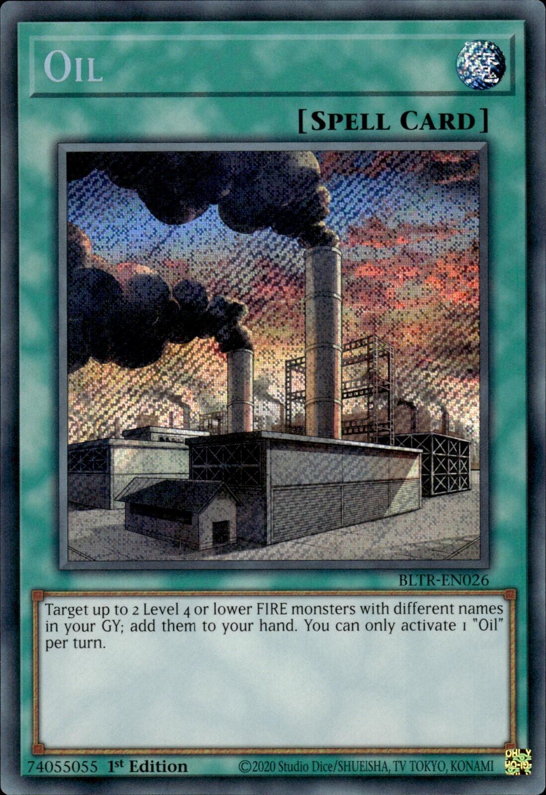 Oil [BLTR-EN026] Secret Rare | Galaxy Games LLC