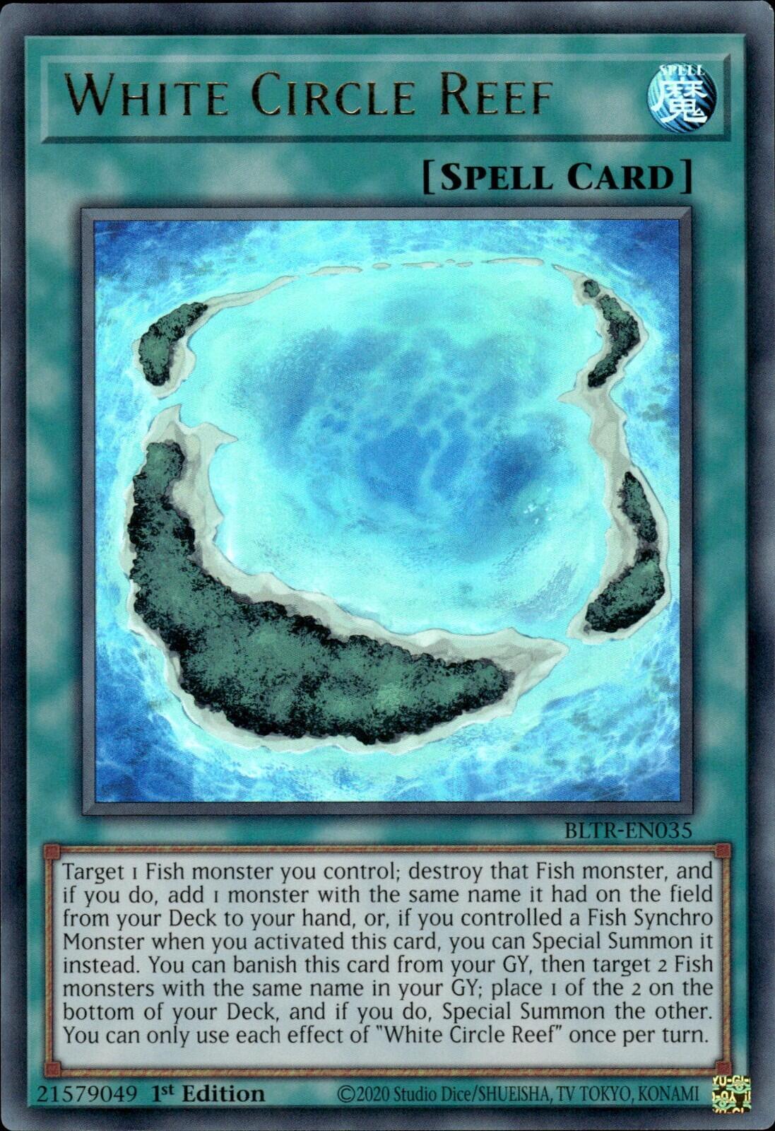 White Circle Reef [BLTR-EN035] Ultra Rare | Galaxy Games LLC