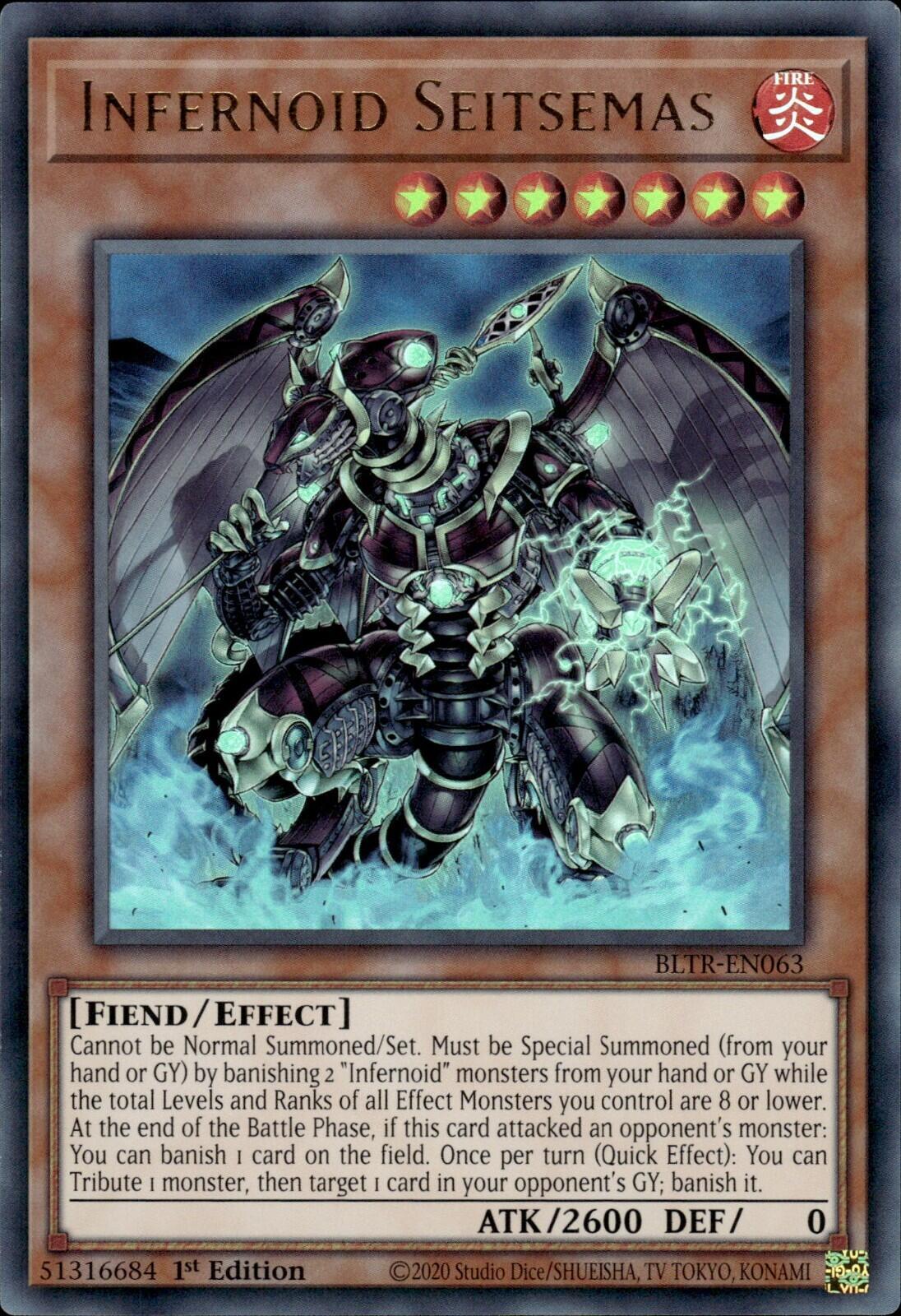 Infernoid Seitsemas [BLTR-EN063] Ultra Rare | Galaxy Games LLC