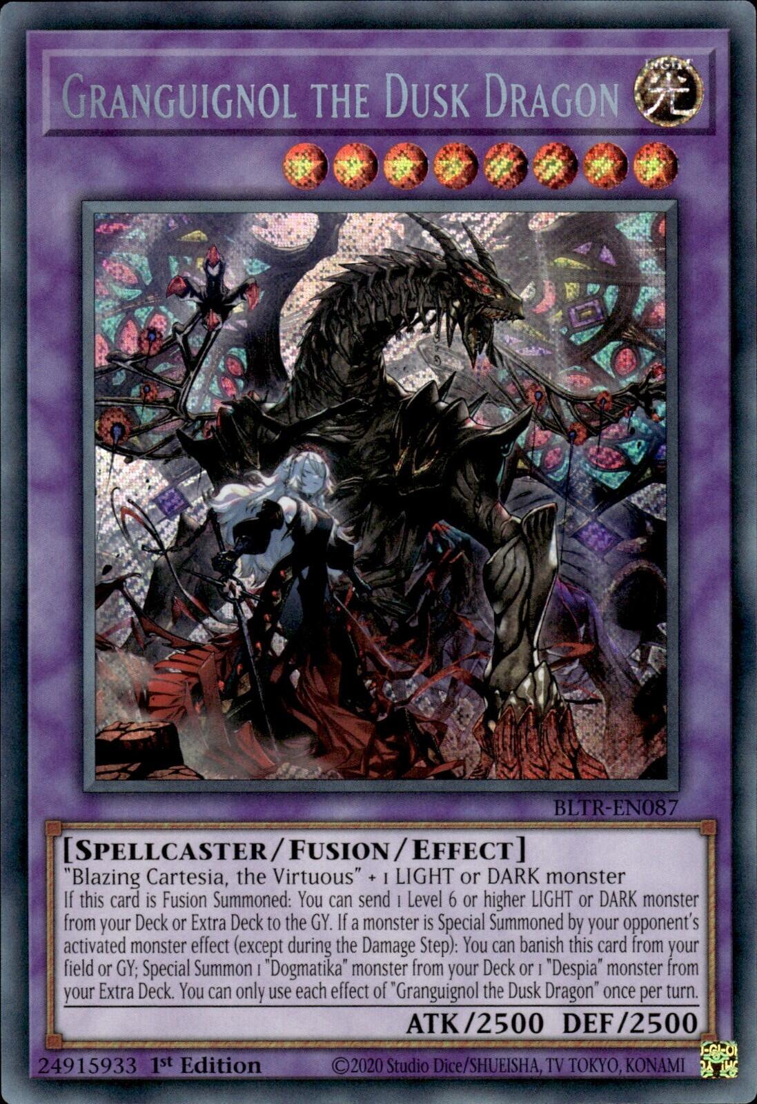 Granguignol the Dusk Dragon [BLTR-EN087] Secret Rare | Galaxy Games LLC