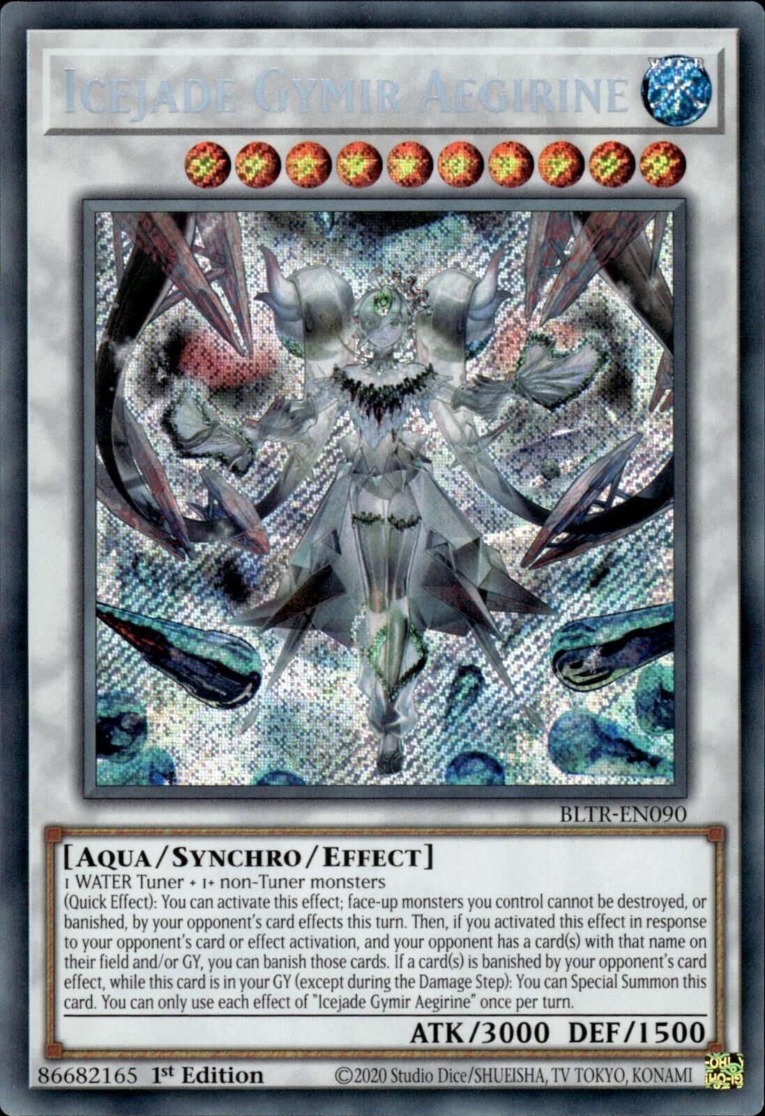 Icejade Gymir Aegirine [BLTR-EN090] Secret Rare | Galaxy Games LLC