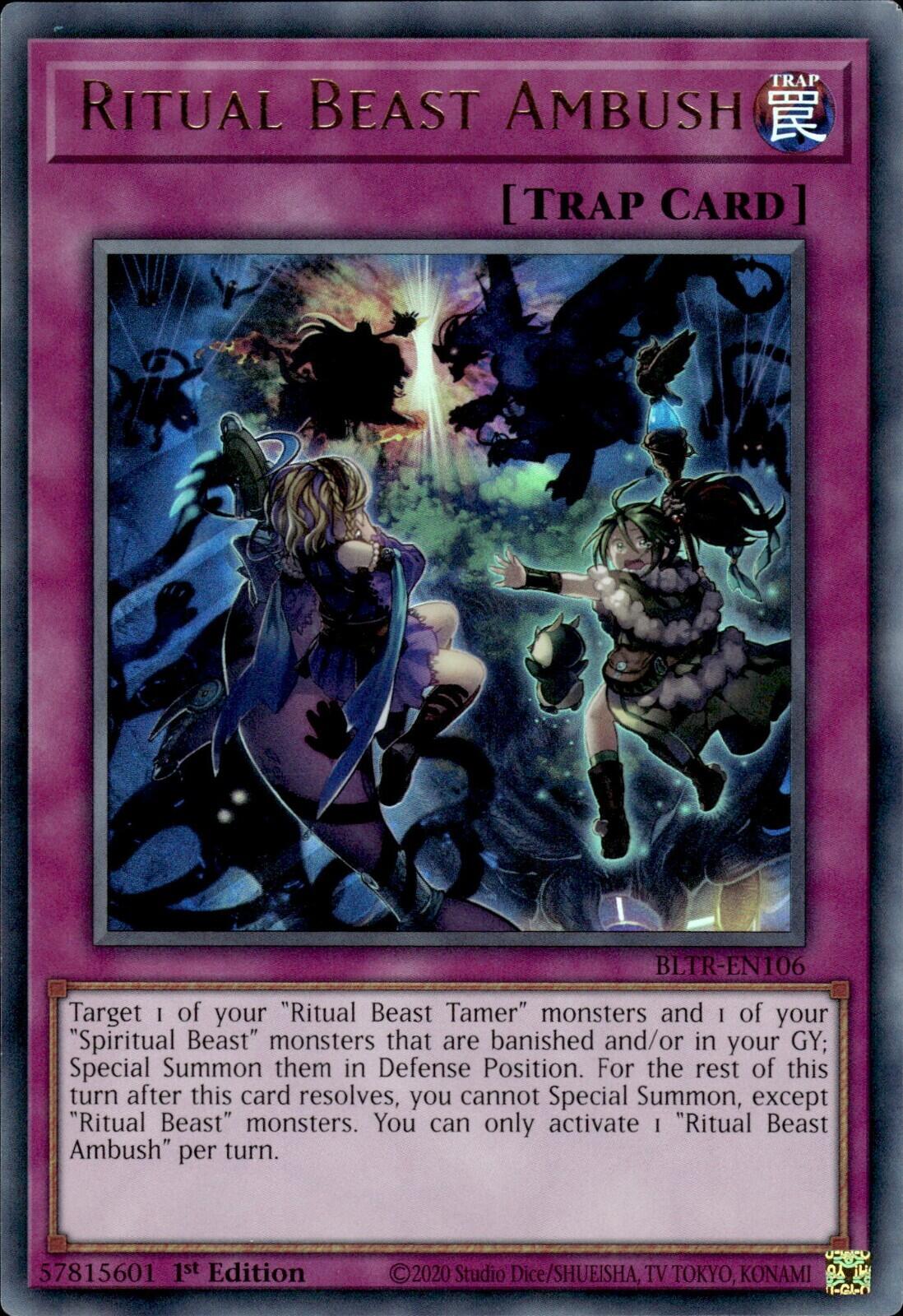 Ritual Beast Ambush [BLTR-EN106] Ultra Rare | Galaxy Games LLC