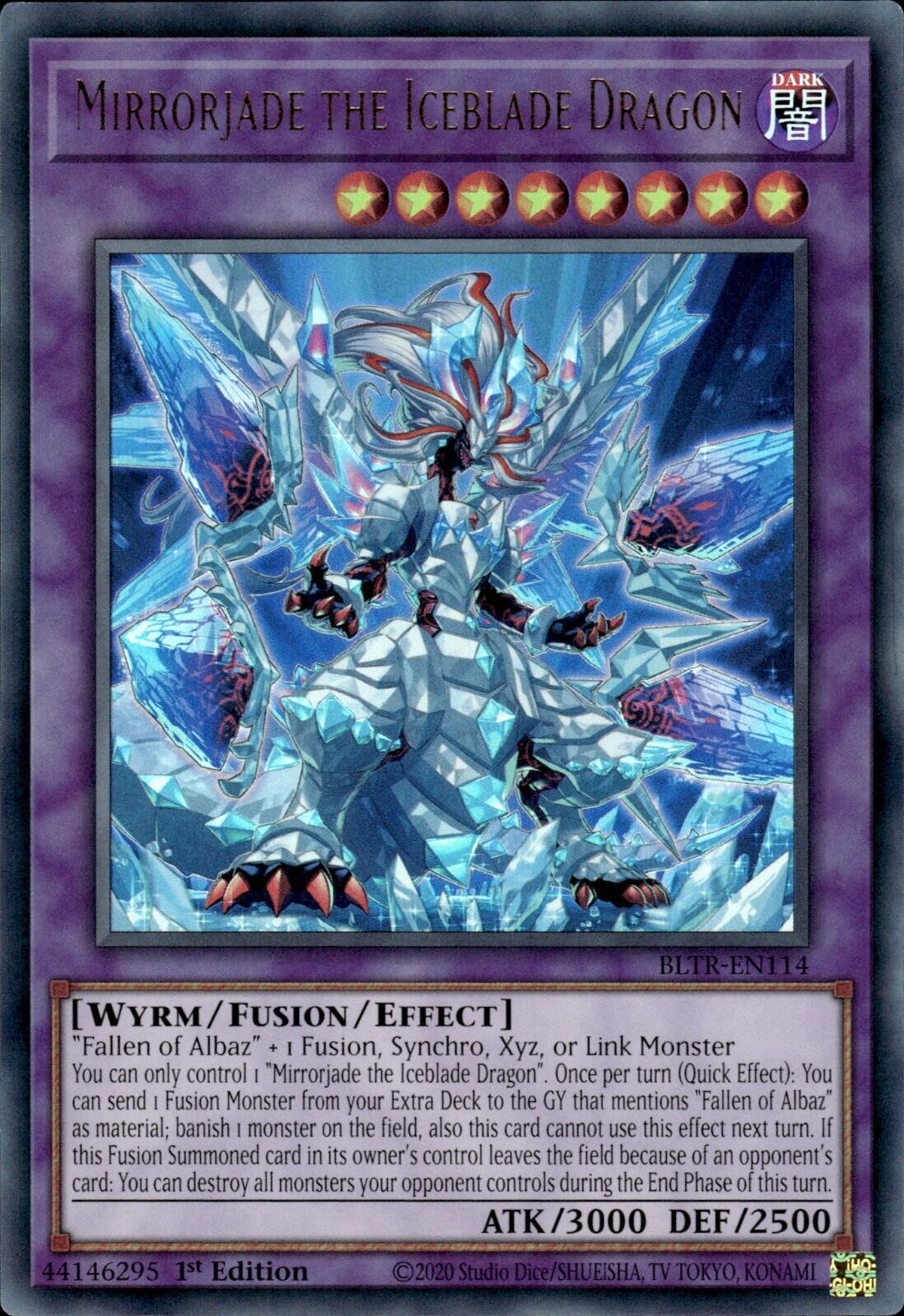 Mirrorjade the Iceblade Dragon [BLTR-EN114] Ultra Rare | Galaxy Games LLC