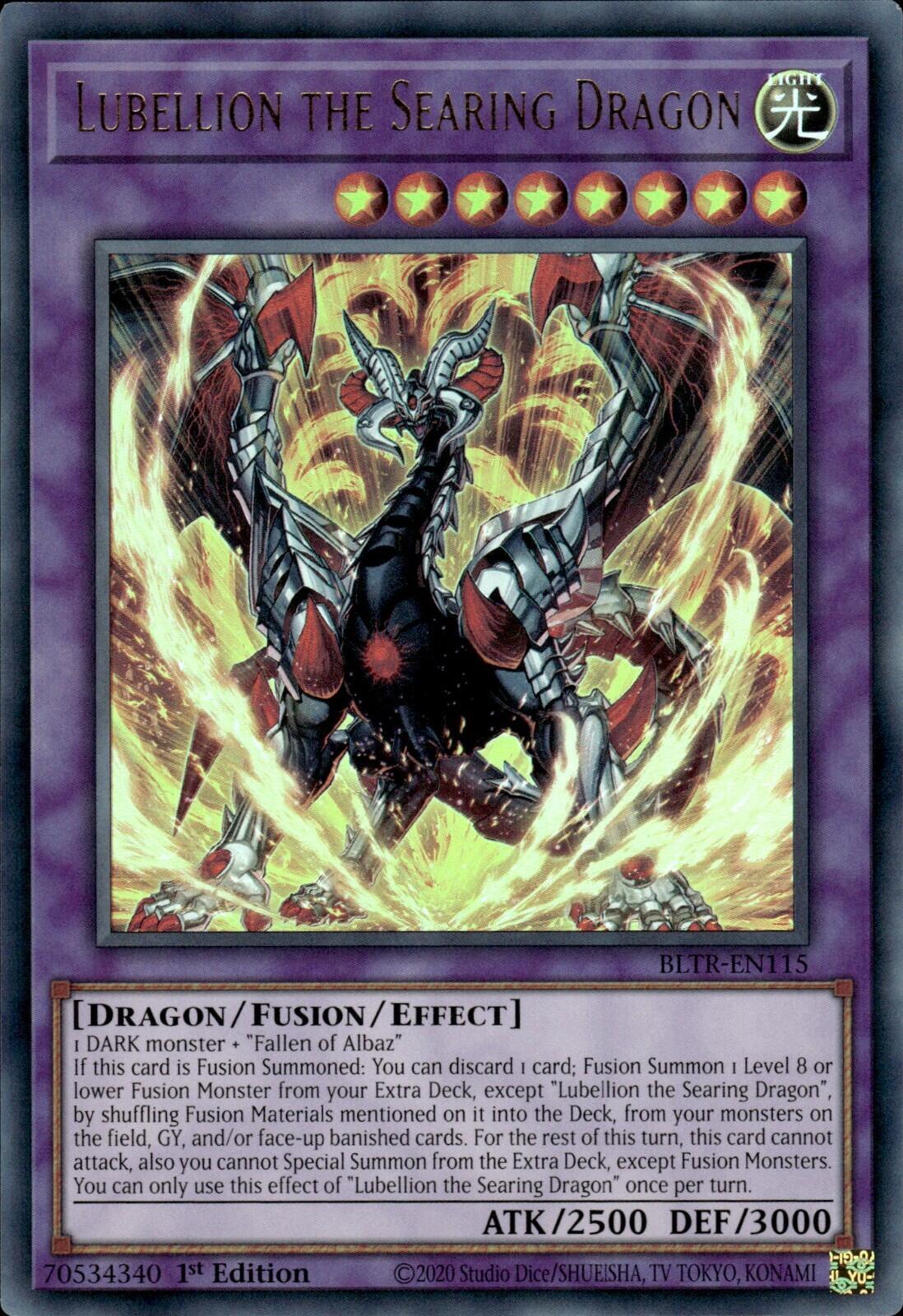 Lubellion the Searing Dragon [BLTR-EN115] Ultra Rare | Galaxy Games LLC