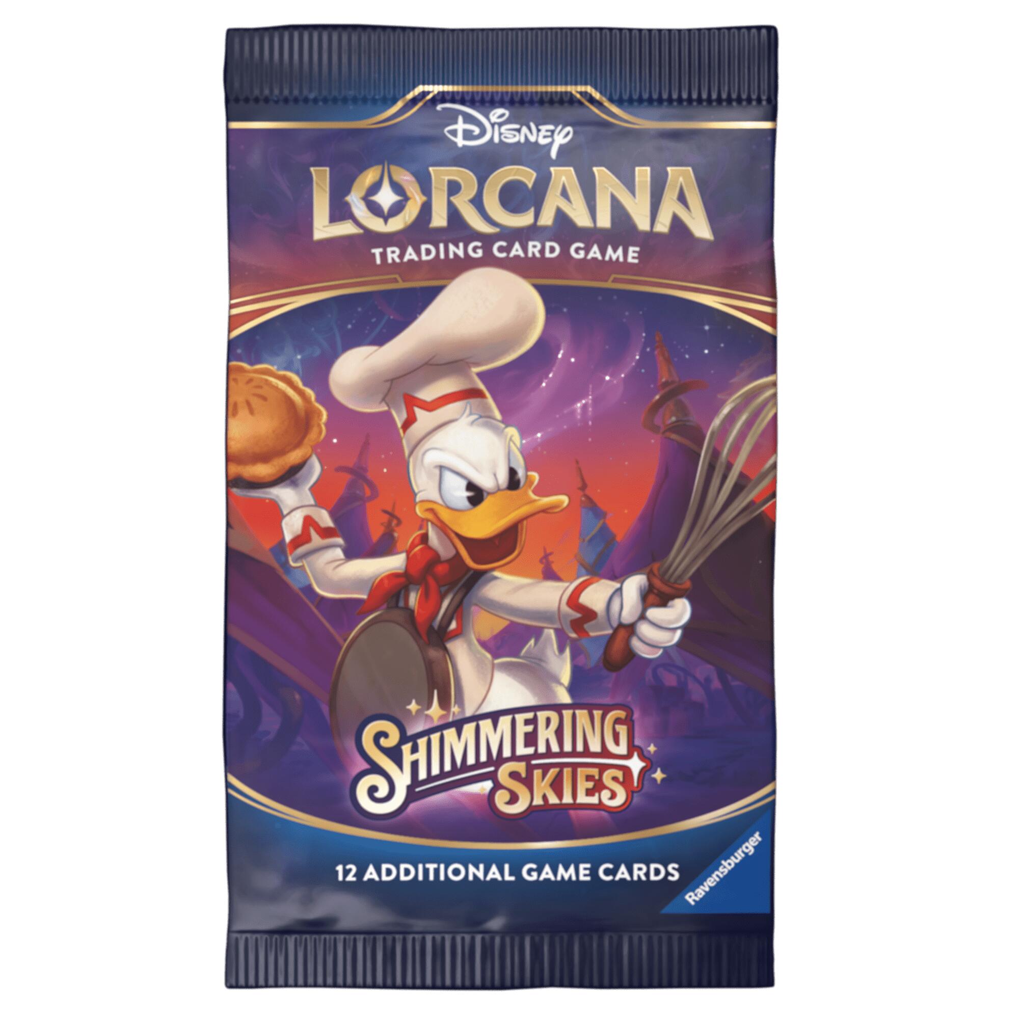 Disney Lorcana: Shimmering Skies Booster Pack | Galaxy Games LLC