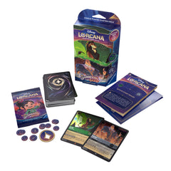 Disney Lorcana: Shimmering Skies - Starter Deck (Emerald & Steel) | Galaxy Games LLC