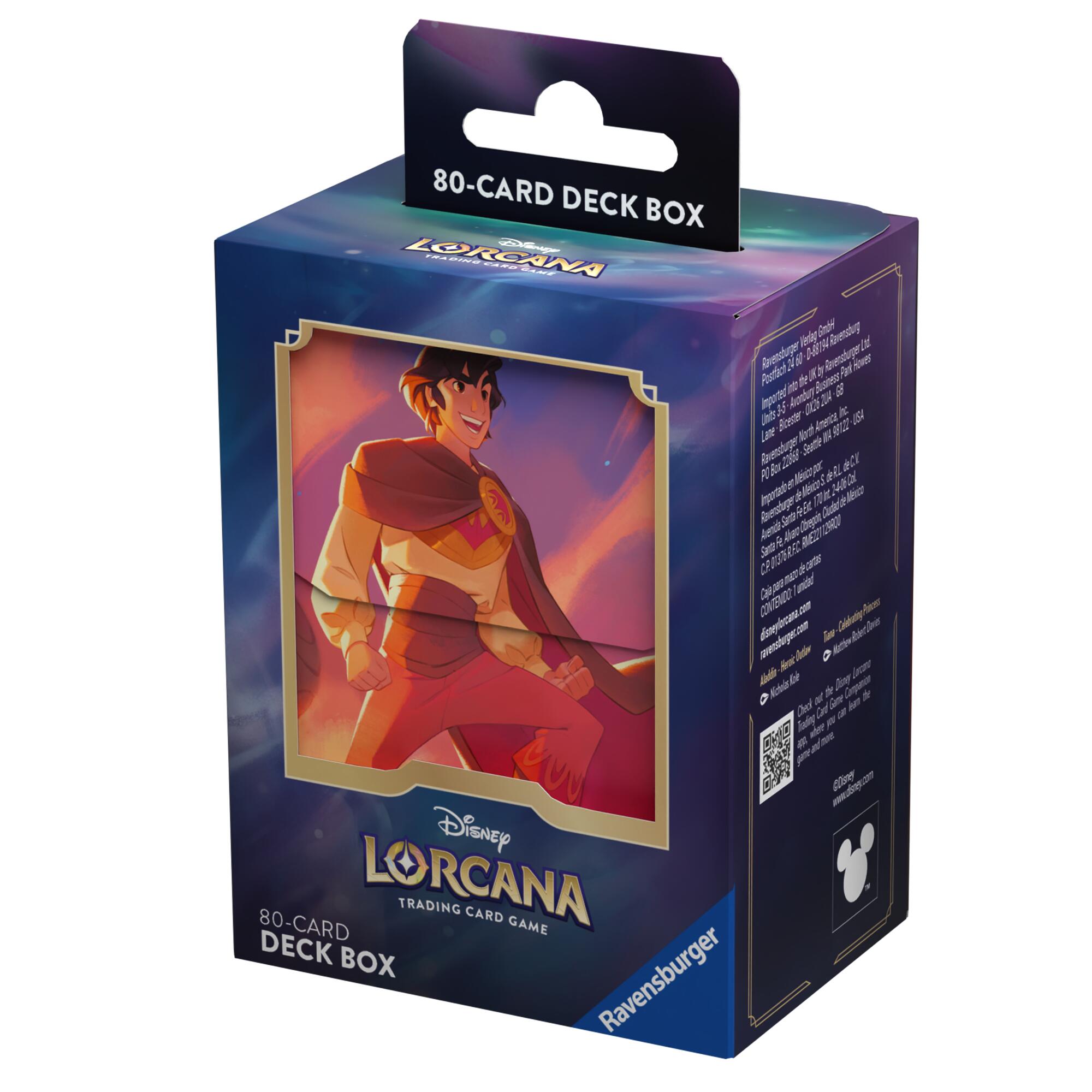 Deck Box (Aladdin - Heroic Outlaw) | Galaxy Games LLC