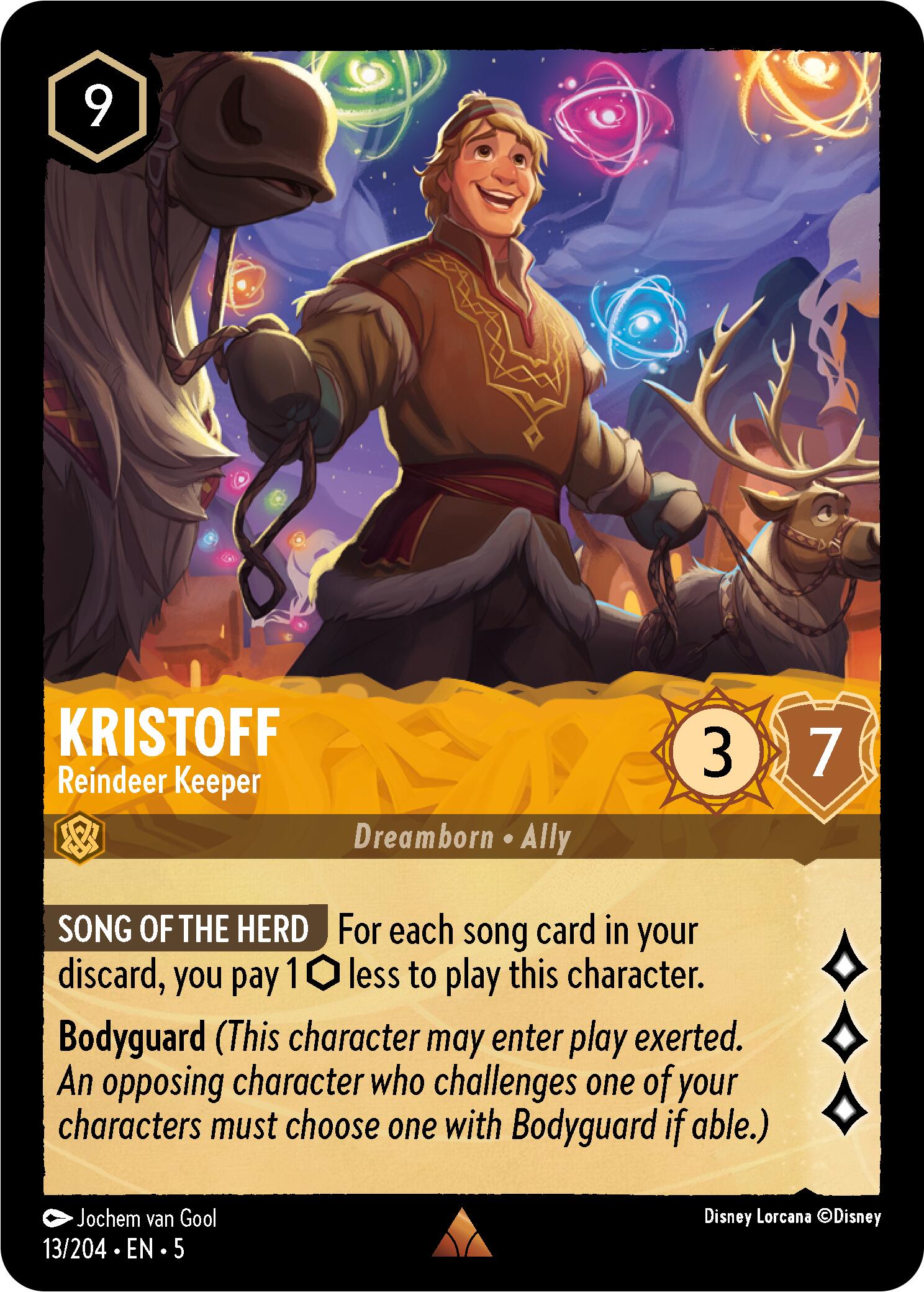 Kristoff - Reindeer Keeper (13/204) [Shimmering Skies] | Galaxy Games LLC