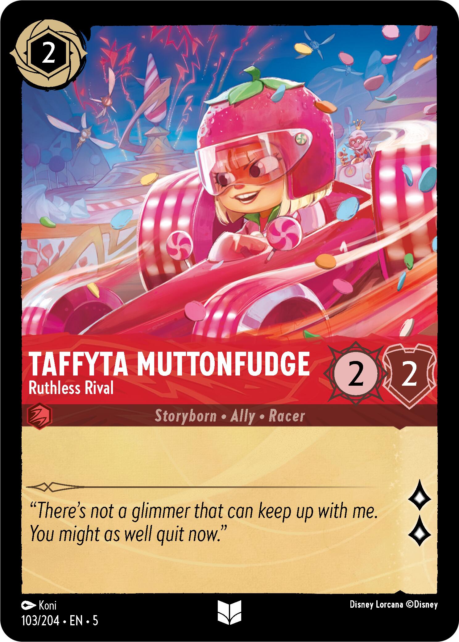 Taffyta Muttonfudge - Ruthless Rival (103/204) [Shimmering Skies] | Galaxy Games LLC