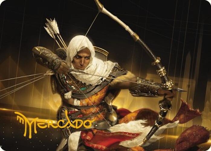 Bayek of Siwa Art Card (Gold-Stamped Signature) [Assassin's Creed Art Series] | Galaxy Games LLC