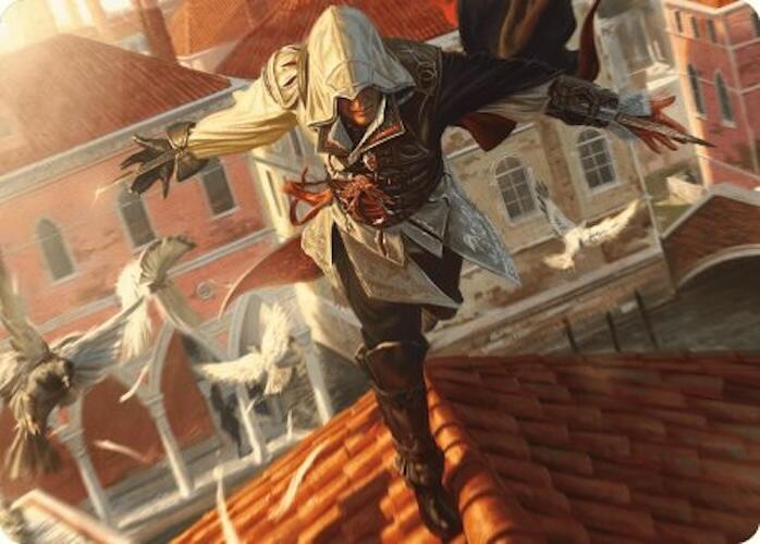 Ezio, Blade of Vengeance Art Card [Assassin's Creed Art Series] | Galaxy Games LLC